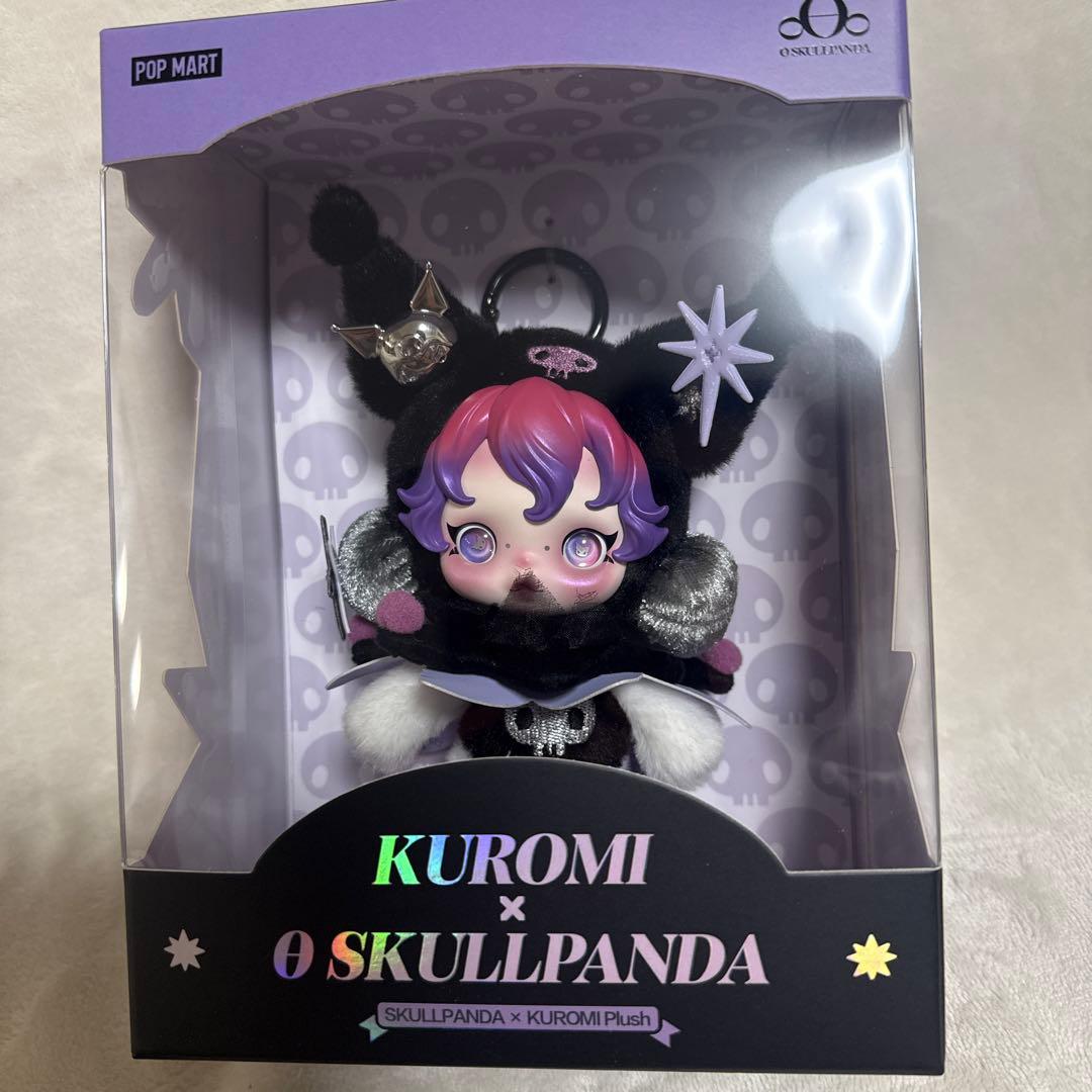 ポップマート　スカルパンダ　クロミ　マイメロディ　サンリオコラボ