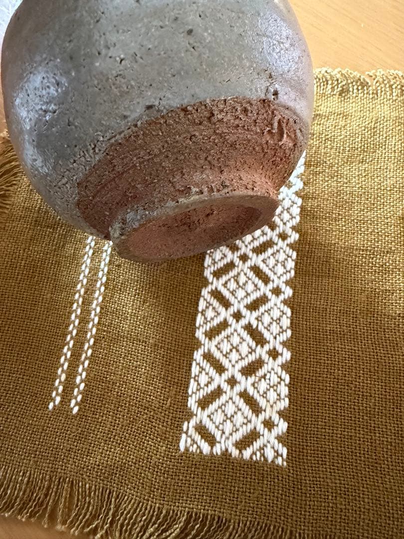 丸田宗彦 絵唐津《窯変》徳利　共箱