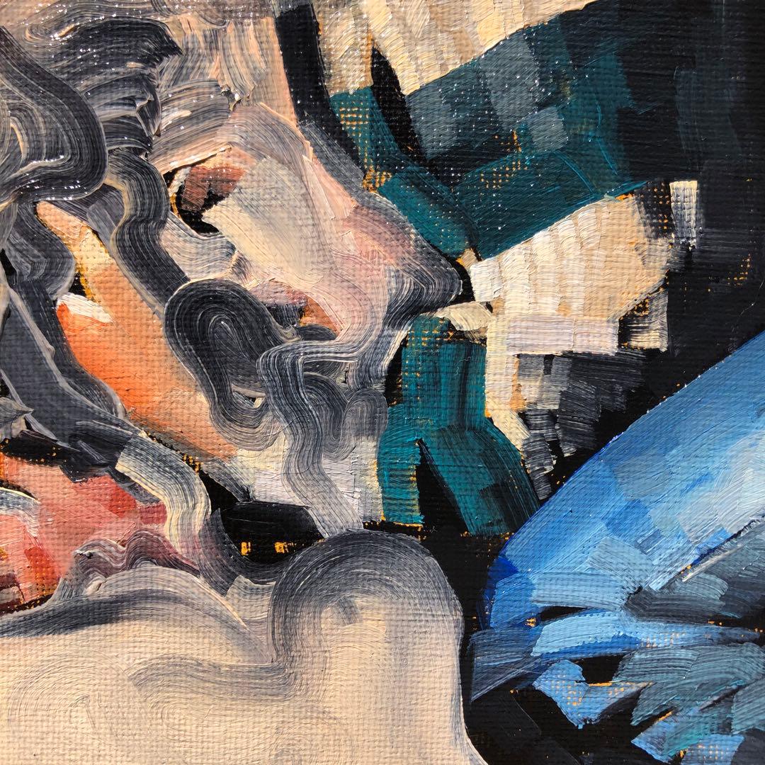 油彩『Until I Melt Away』(私が溶けて消えるまで)