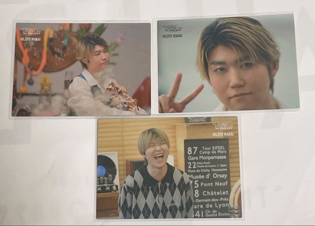 若井滉斗 フォトカ 8枚まとめ売り Mrs. GREEN APPLE 若井滉斗 ノア フォト