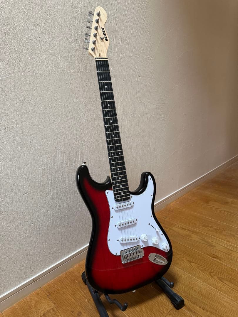 エレキギター・アンプセット シールド付き 初心者におすすめ！ 初心者ギター 初心者セットのアンプとシールド付き シールド / エレキ