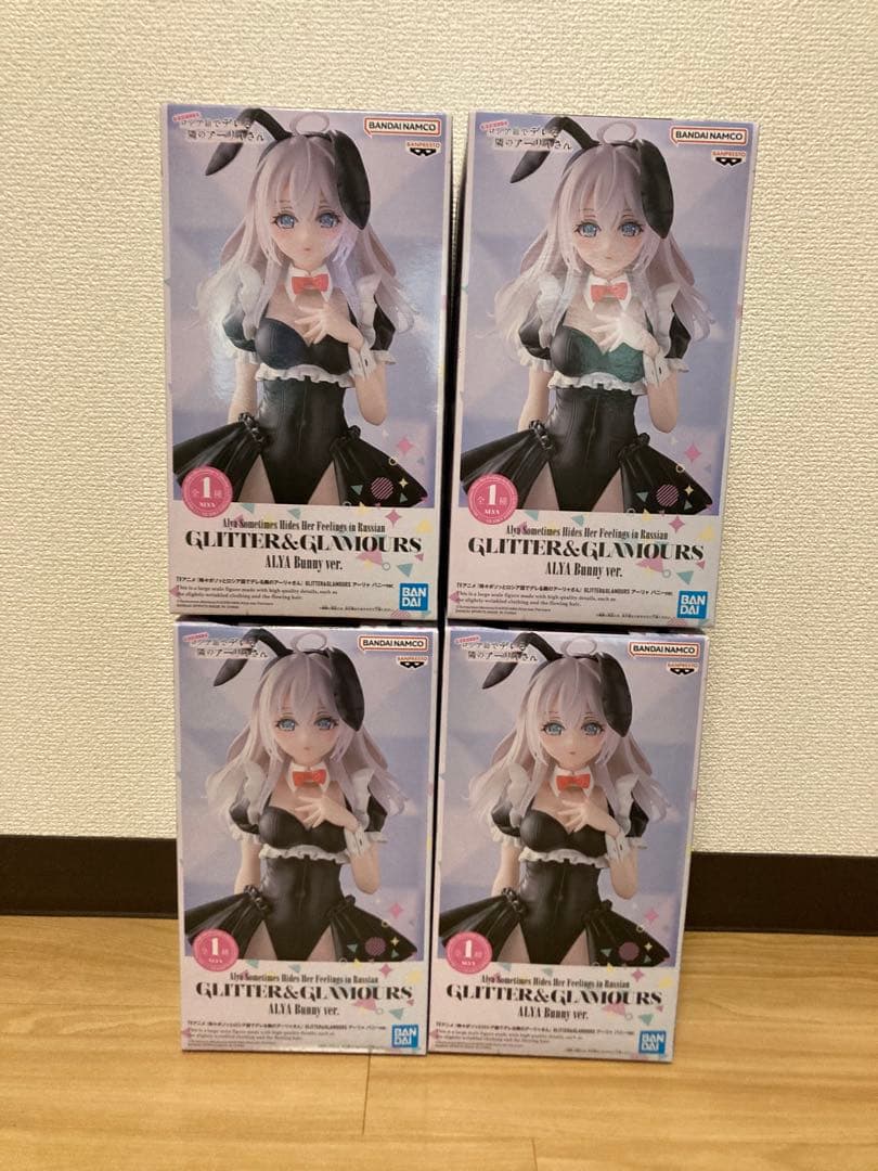 GLITTER&GLAMOURS アーリャさん バニーver. 4個セット - メルカリ