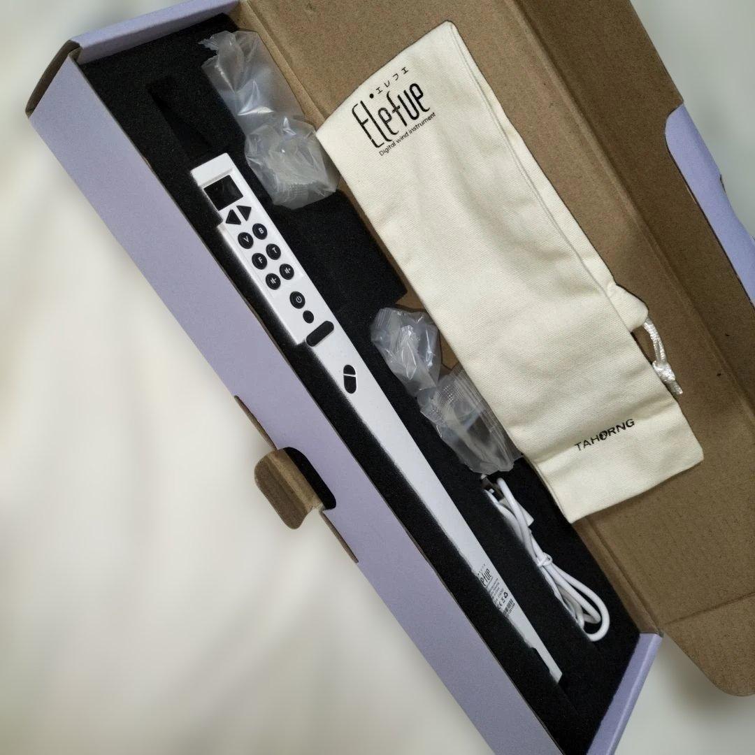 TAHORNG 電子リコーダー Elefue エレフエ EF10WH ホワイト