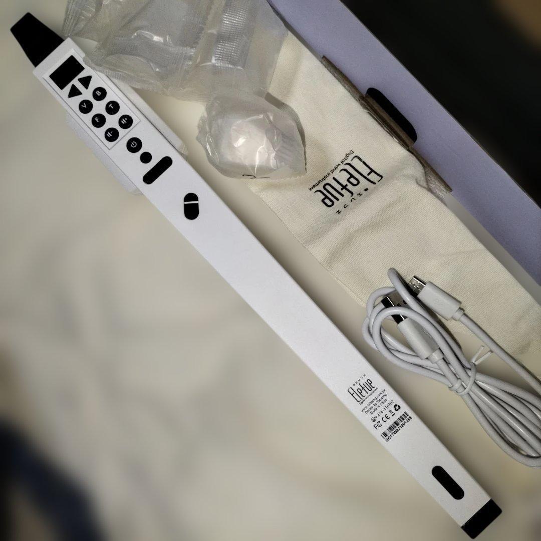 TAHORNG 電子リコーダー Elefue エレフエ EF10WH ホワイト