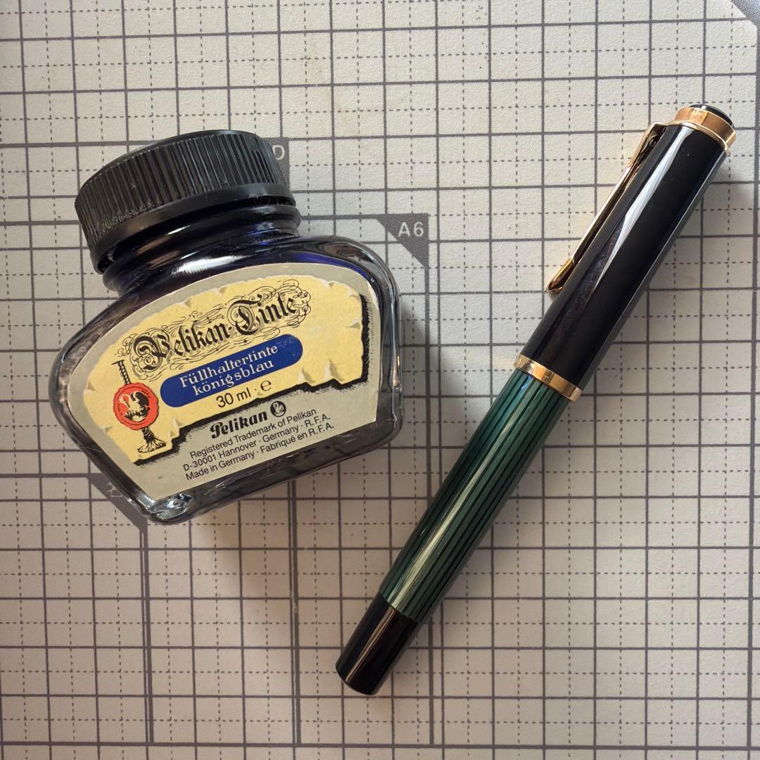 ペリカン スーベレーン m400 グリーンストライプ - メルカリ