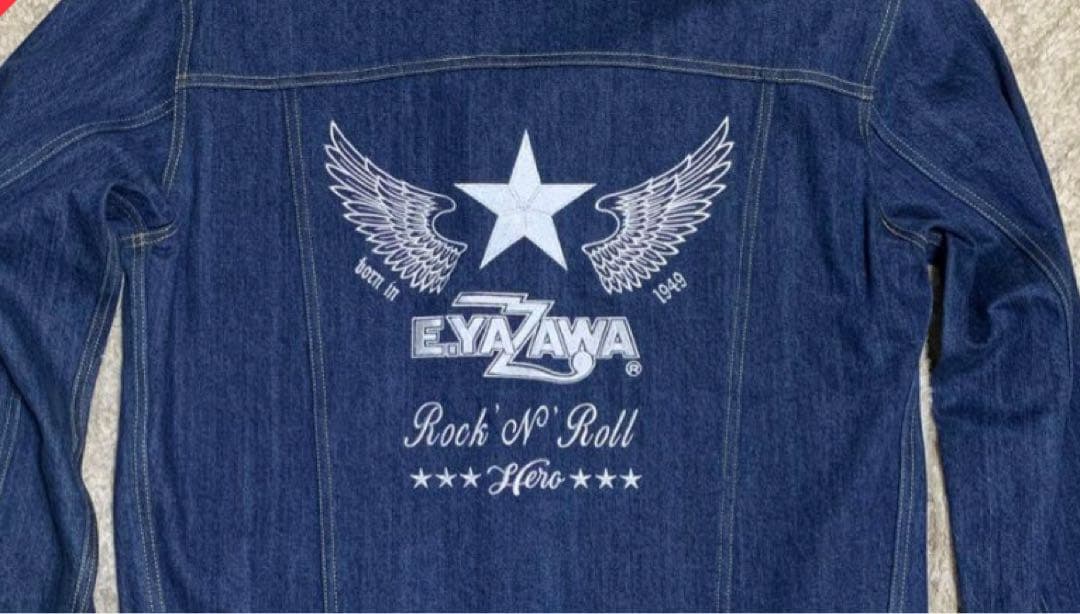 永*吉様 矢沢永吉さん EYAZAWA デニムジャケット XL