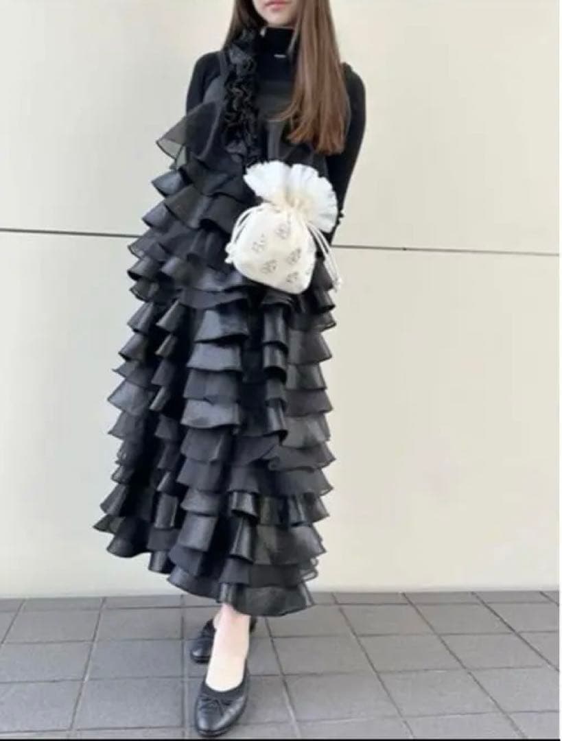 Bibiy COLENNE DRESS ティアードワンピース