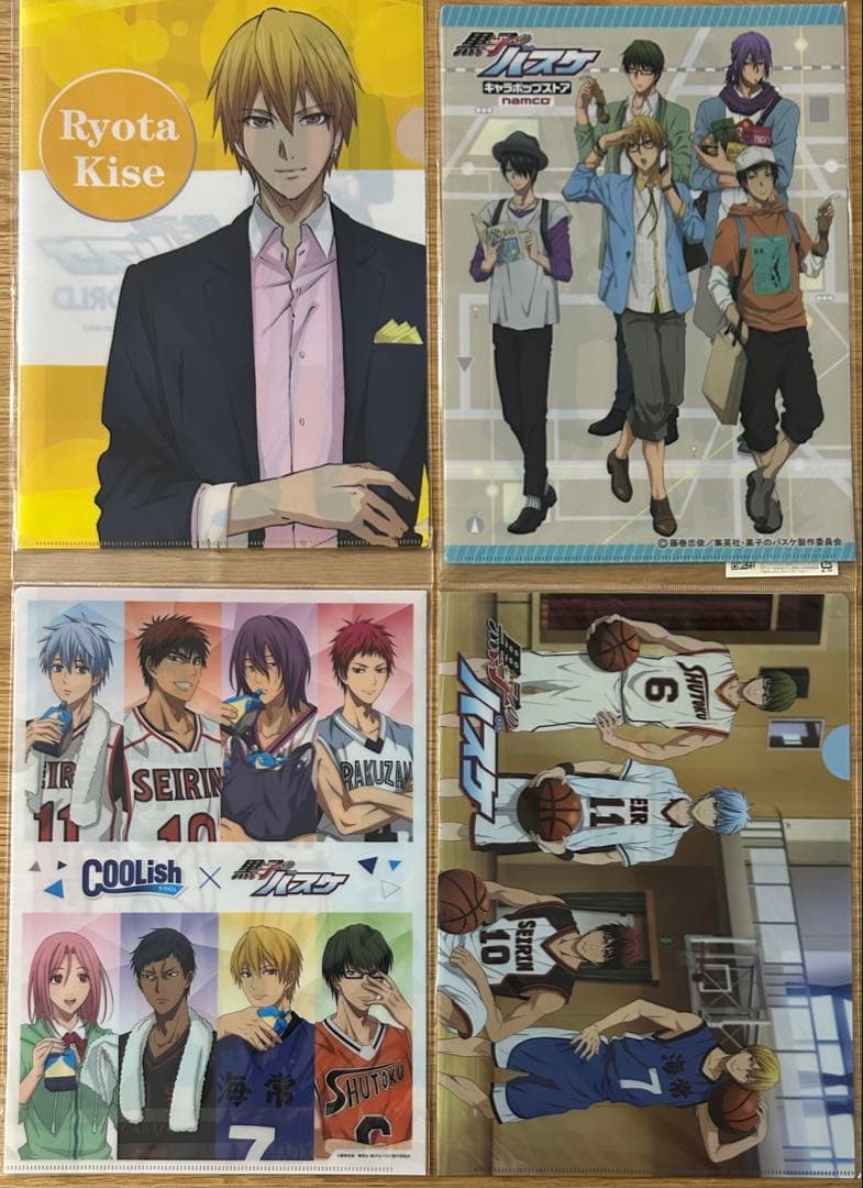 黒子のバスケ 黒バス 黄瀬涼太 クリアファイル まとめ売り 52枚 黒子の