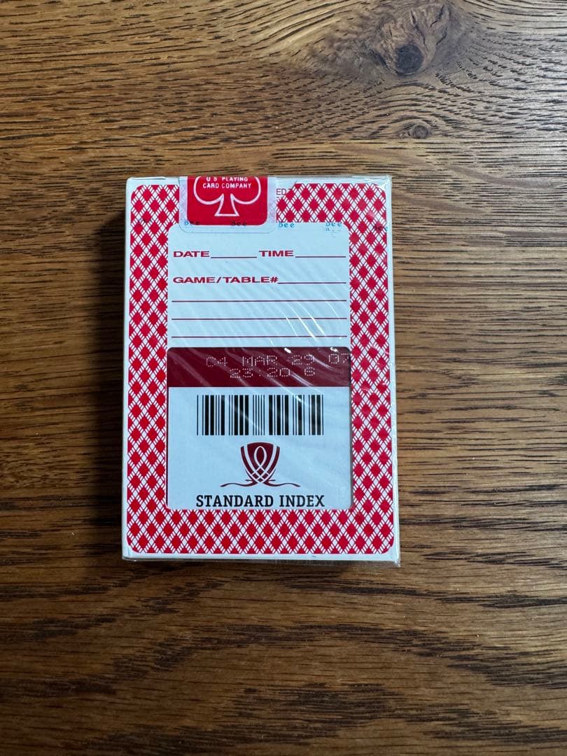 新品未開封】Bee Wynn カジノデック 赤青2個セット