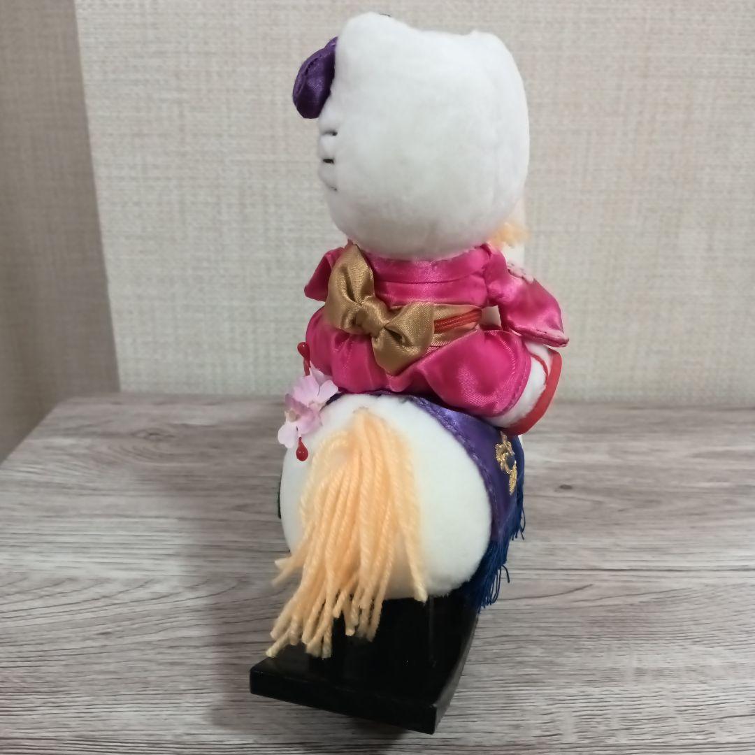 タグ付き サンリオ ハローキティ 正月干支飾り午・馬・2002 ハロー