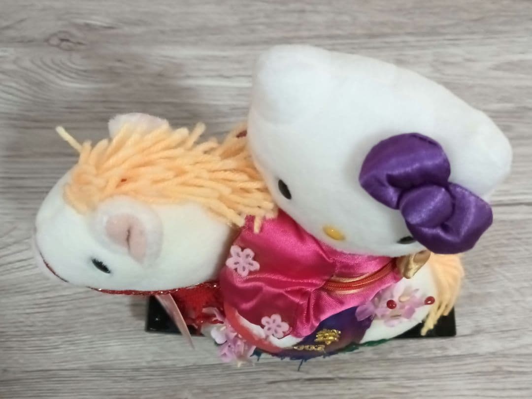 タグ付き サンリオ ハローキティ 正月干支飾り午・馬・2002 - メルカリ