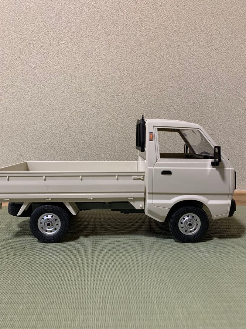 軽トラック　スズキ　キャリィ風　WPL ドリフト　2WD D12 1/10 丸目
