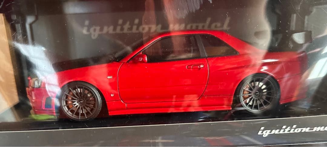 ミニカー GTR 1/18 ignition model GT-R R34 ig1831
