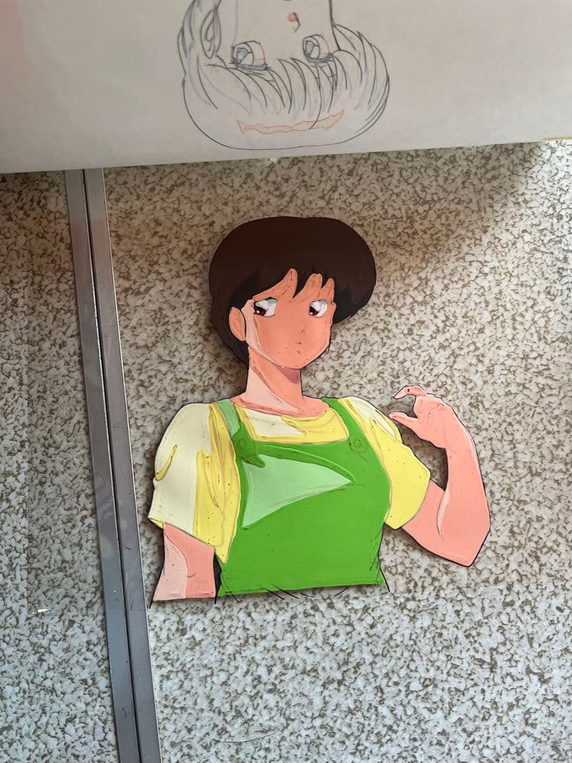 超超激レア‼︎ セル画　めぞん一刻　七尾こずえ　KAC 会報誌　投稿採用　当選品