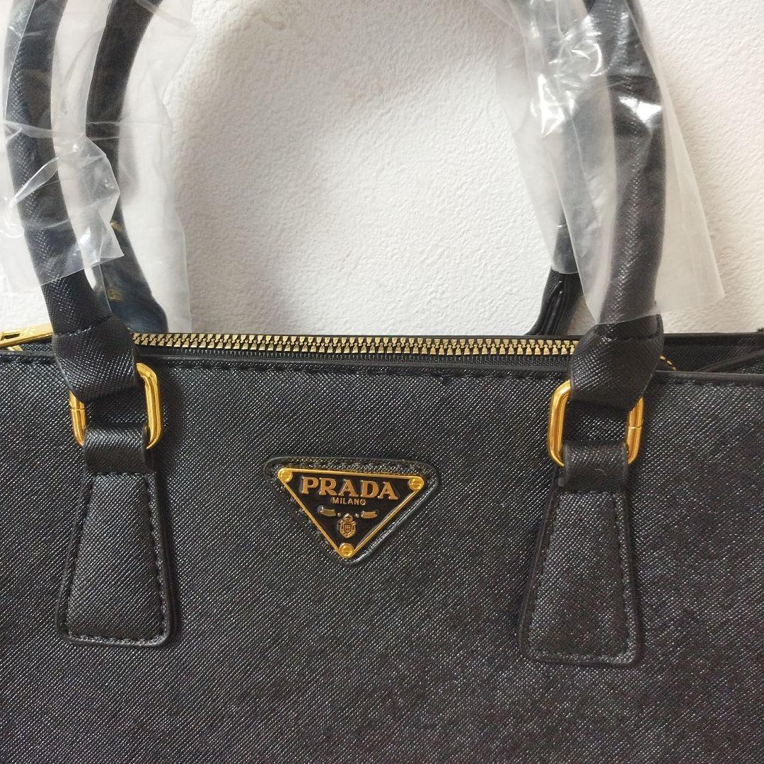 ブラック レザー　ハンドバッグ＆ショルダーバッグ　新品未使用