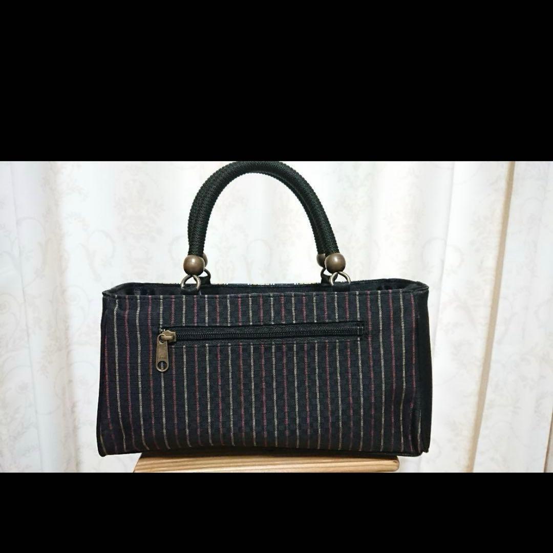 本場筑前博多織 和装バッグ 利休 正絹 高級博多織 和装用品 美品