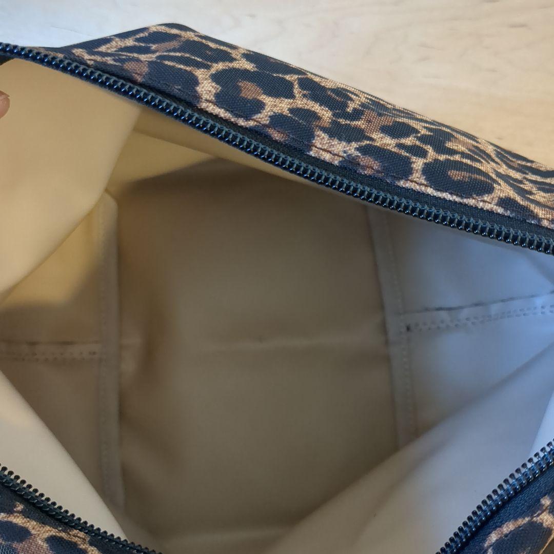 エルベシャプリエ　グリーンレーベル別注　ビッグポシェット　パンサートープ