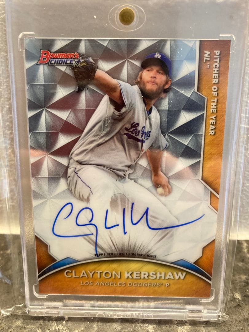 MLB開幕戦2025ドジャース先発投手2名直筆サインボール ケース付属