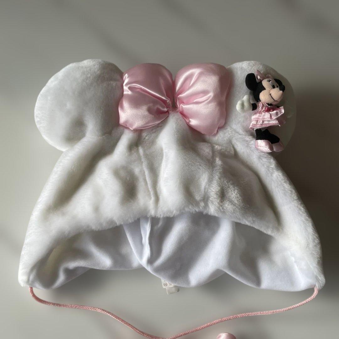ディズニー ミニー ファンキャップ 白 セット売り レア 廃盤