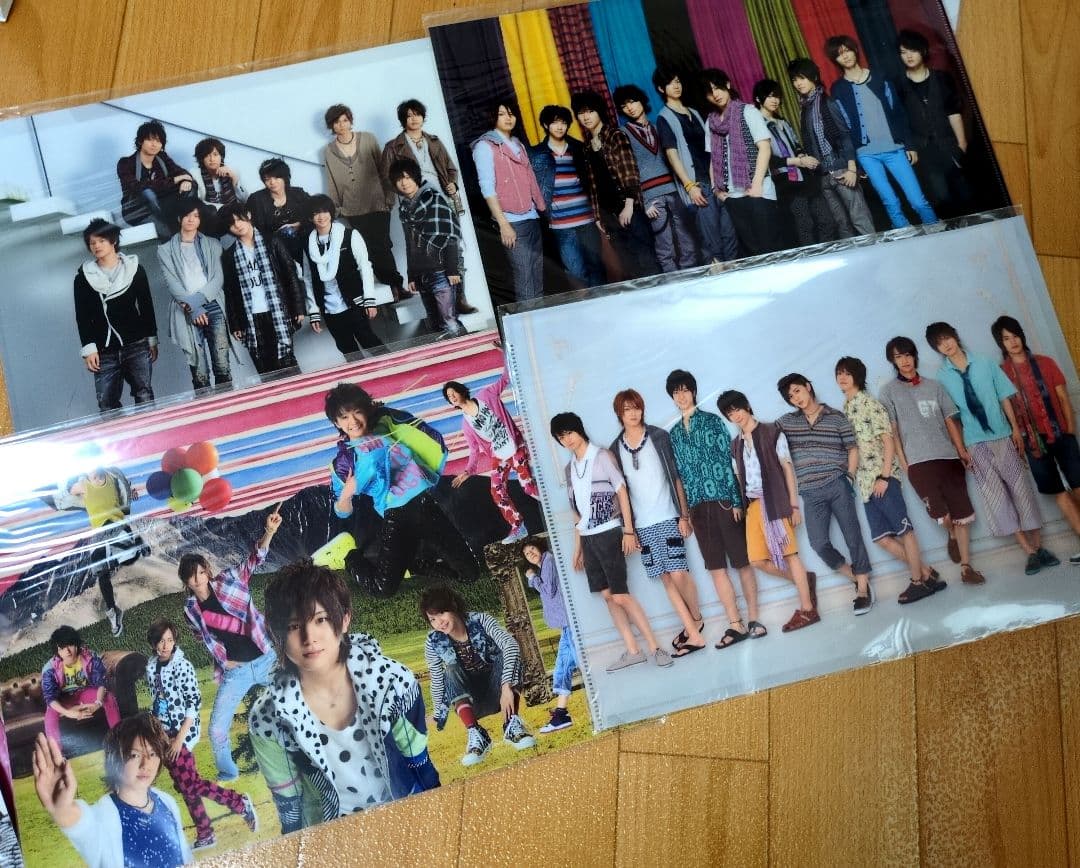 HeySayJUMP クリアファイル 歴代 山田涼介 伊野尾 有岡 中島裕翔