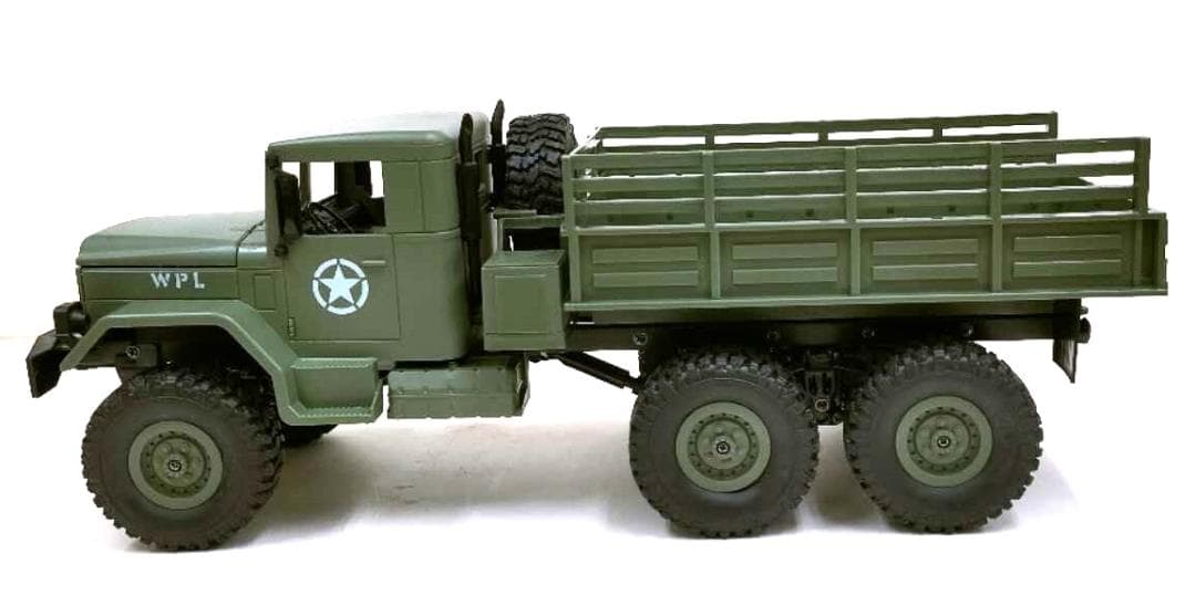 1/6ミリタリートラックラジコン　6輪駆動タイプ　WPL　B-16