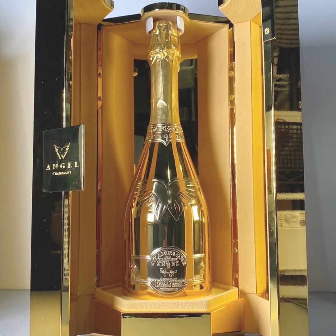 エンジェルヴィンテージ シャンパン 2007 F ゴールド 空き瓶 - メルカリ
