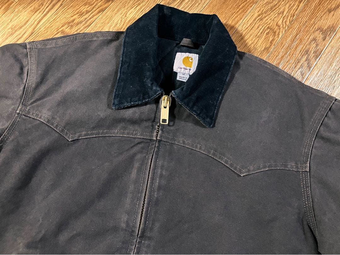 希少】00s カーハート サンタフェジャケット J14 ダークブラウン M