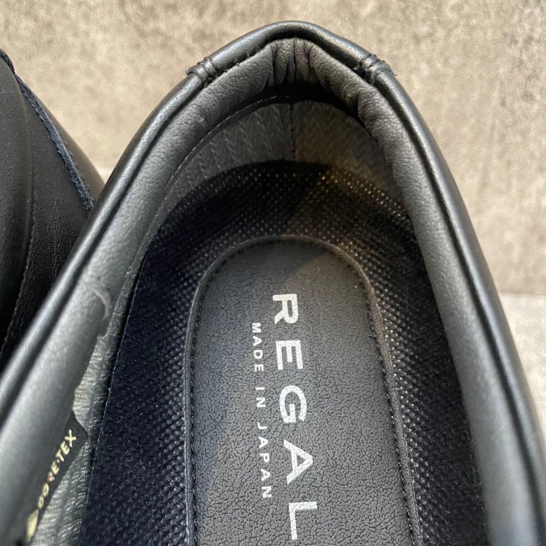 ✨美品✨リーガル ストレートチップ【25EEE】32NR ゴアテックス ブラック