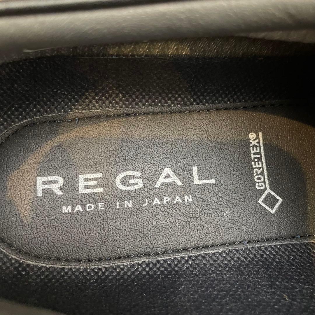 ✨美品✨リーガル ストレートチップ【25EEE】32NR ゴアテックス ブラック