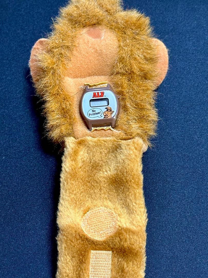 [希少]ALF 腕時計 Nelsonic社 ヴィンテージ アルフ　ぬいぐるみ