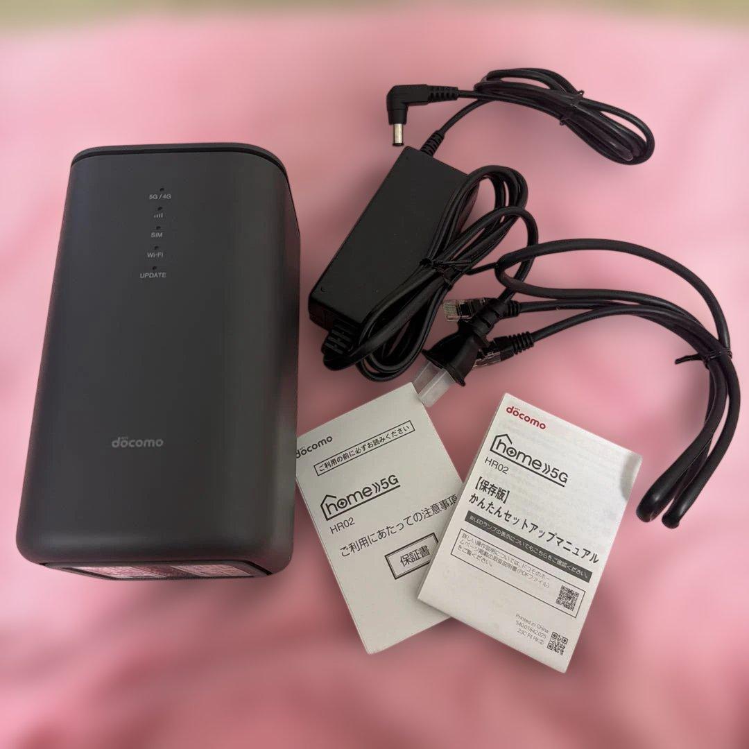 docomo 無線LANルーター 5G/4G対応 - メルカリ