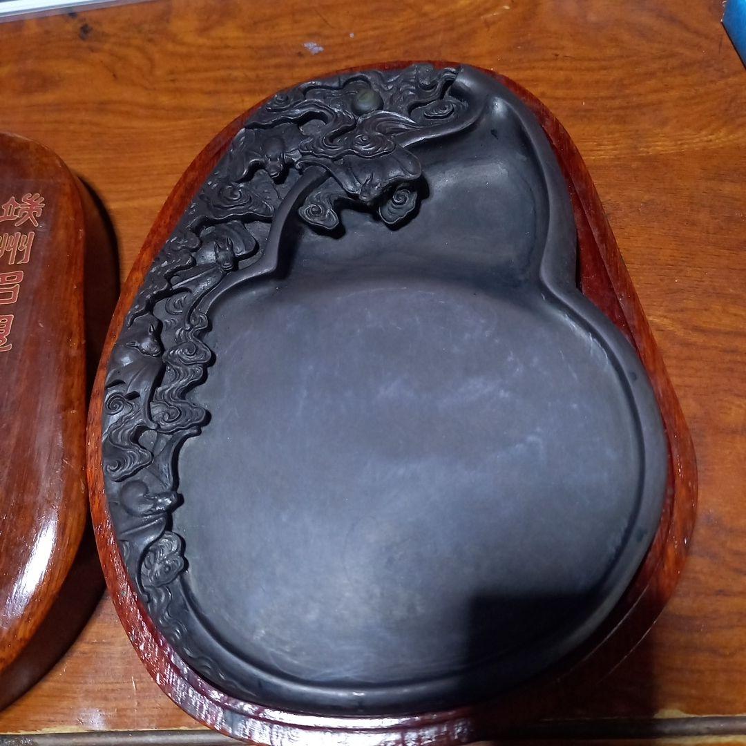 中国 硯 書道 水墨画 古物 希少 大きめの通販はau PAY マーケット