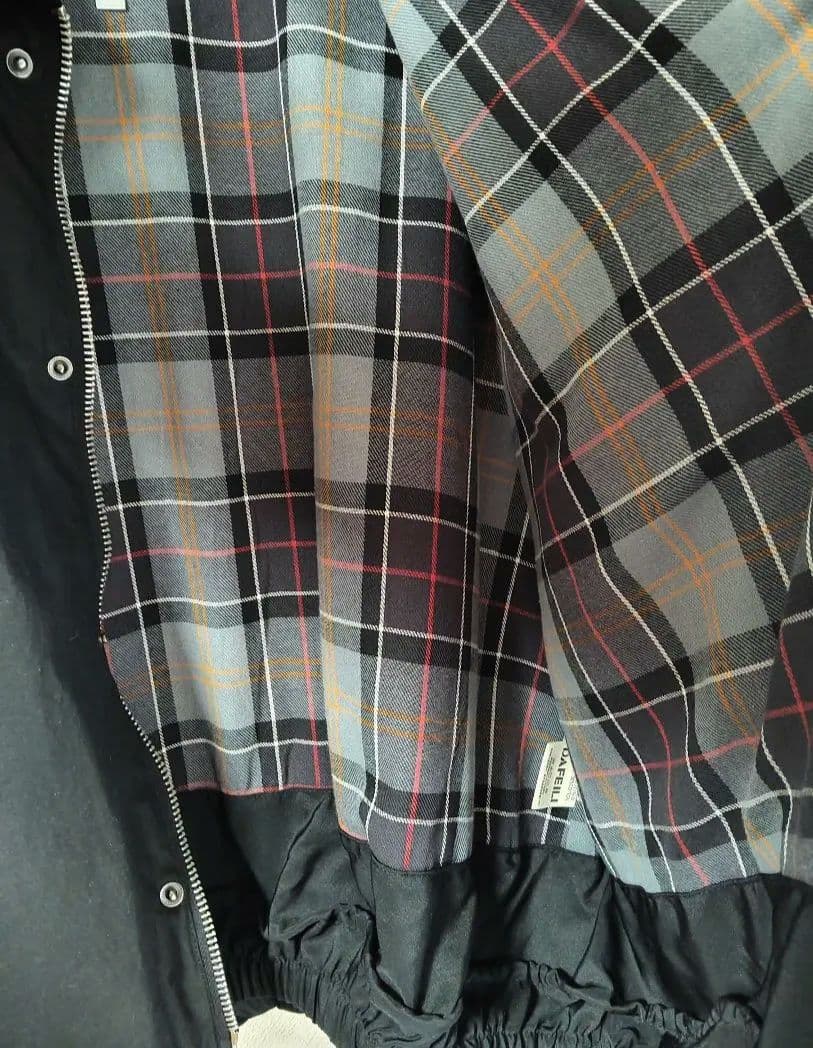 Transport Wax Jacket ブラック サイズ38 レプリカ品