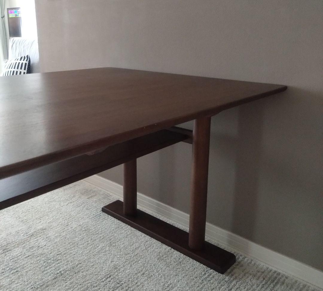 専用♪ダークブラウン木製ダイニングテーブル☆140✕85✕高さ65☆大きめ
