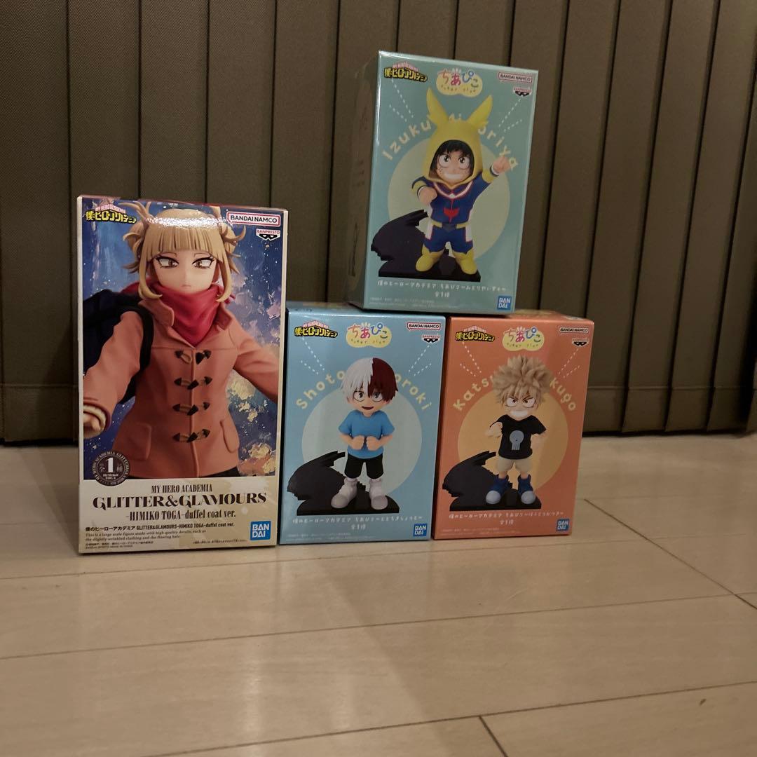 ちあぴこ　3体　トガヒミコ　グリッターグラマラス 僕のヒーローアカデミア】 GLITTER＆GLAMOURS-HIMIKO TOGA-開封