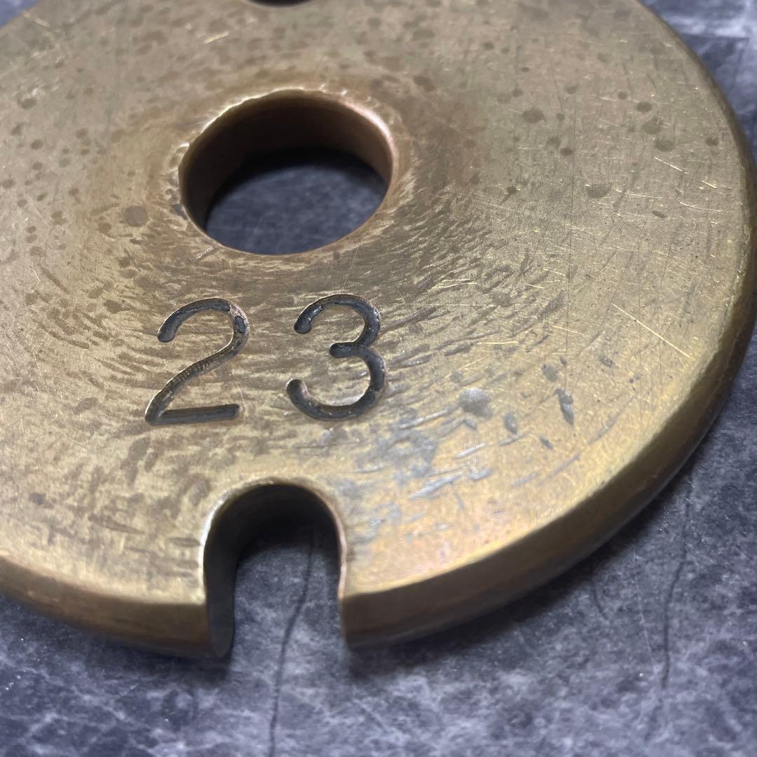 18国鉄タブレット　鉄道廃品　国鉄通票タブレット玉　通票閉塞器　鉄道信号保安装置