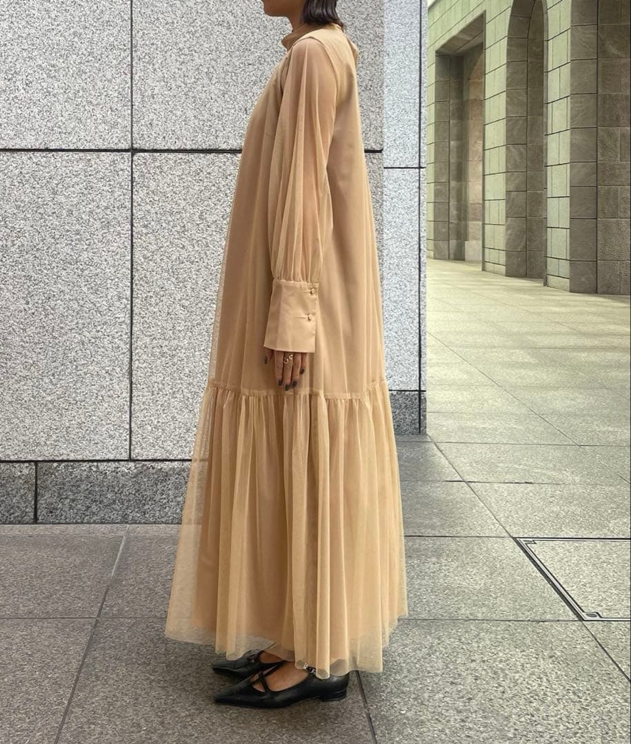 KATOチュールハイネックワンピース　CAPRICIEUX LE'MAGE