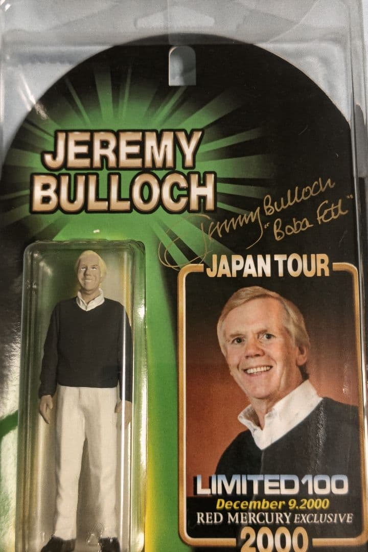 スターウォーズ　ボバ・フェット　ジェレミーブロックサイン入りREDMERCURY