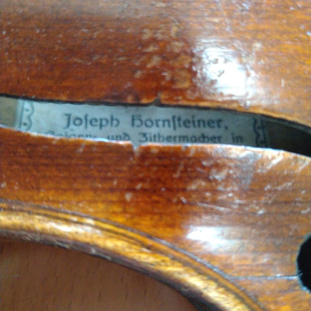 バイオリン本体 木製 ブラウン 4弦　4/4