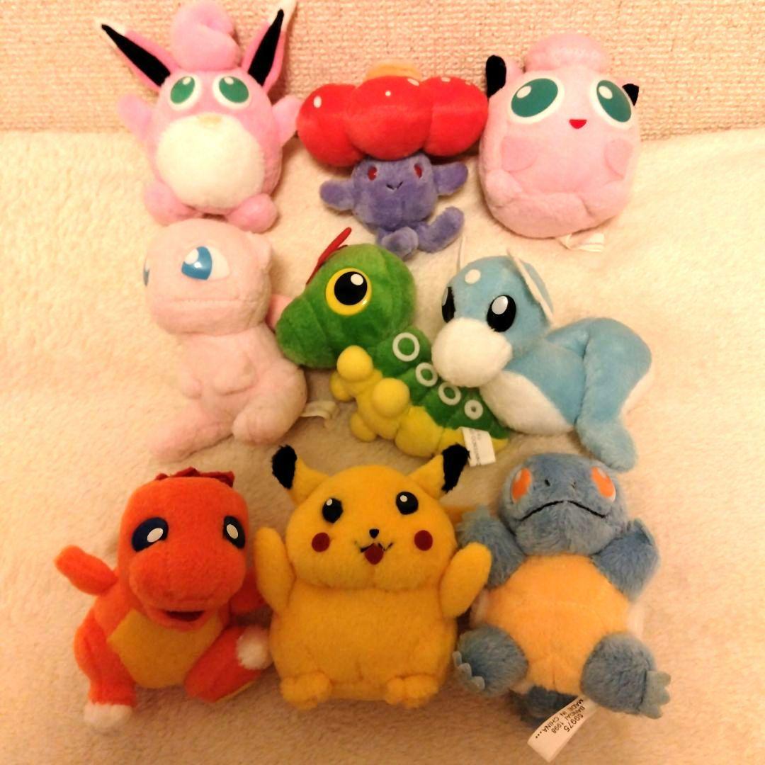 9体セット ポケモンフレンズ ぬいぐるみ 平成 初期 初代 - メルカリ