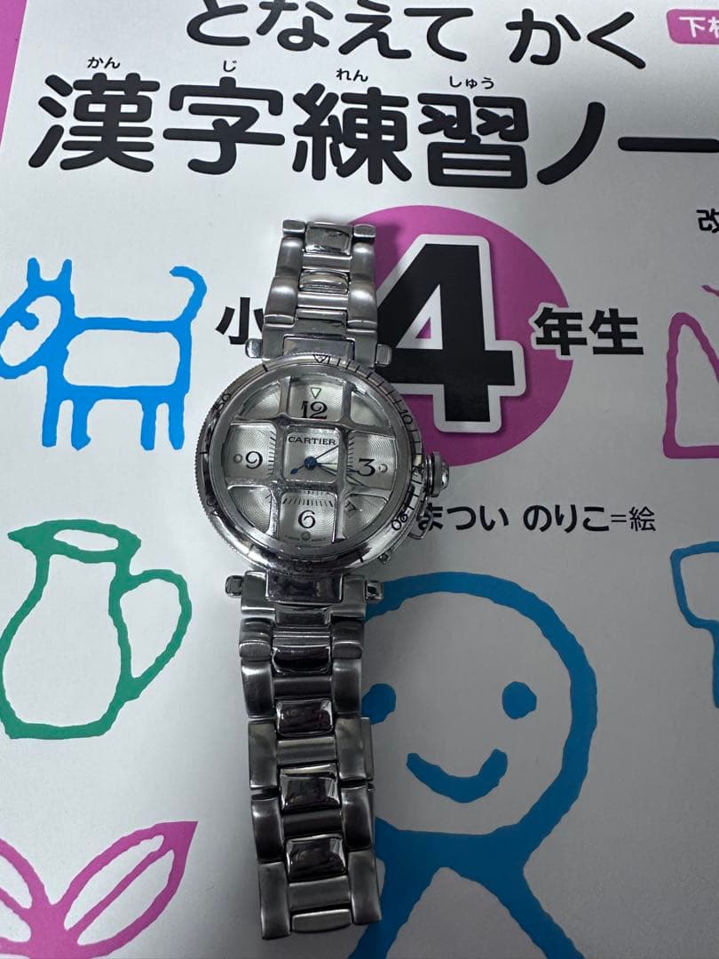 三*職様 Cartier 刻印あり 自動巻き 腕時計 ジャンク品（不動）