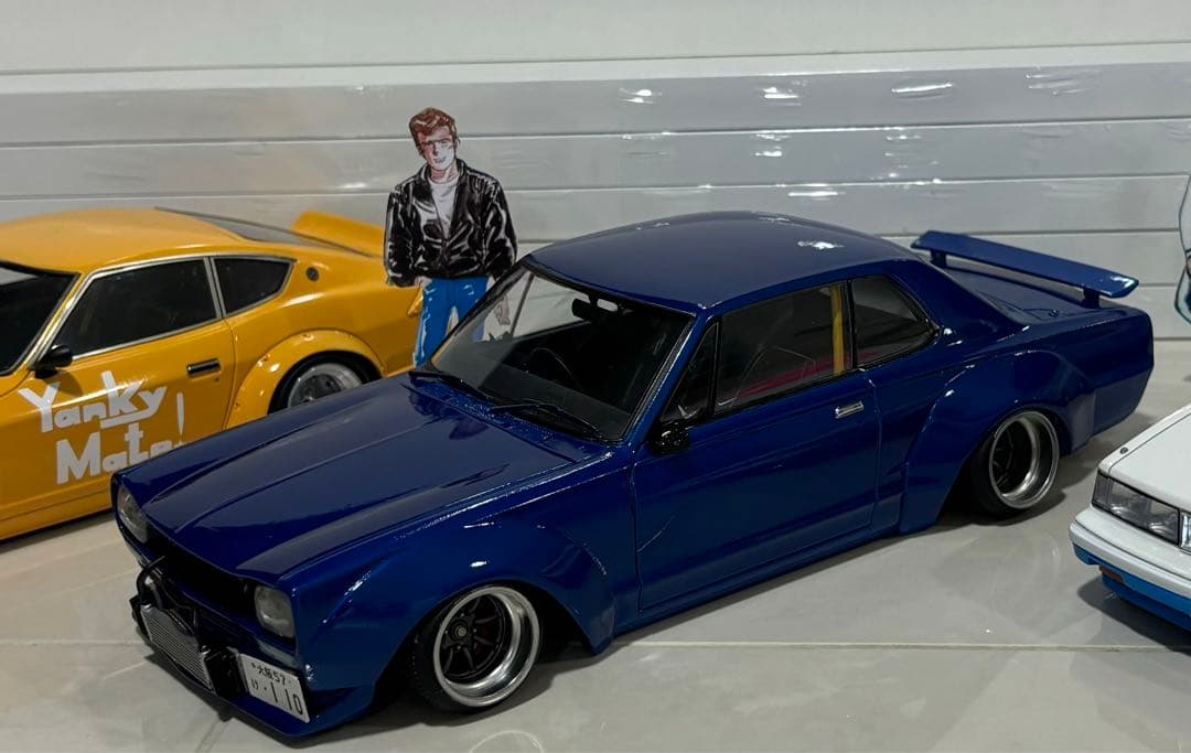 専用！1/18ミニカー シャコタン⭐︎ブギ ジュンちゃん ハコスカ仕様