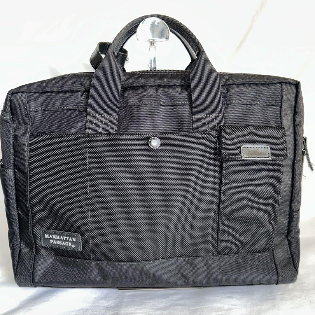 【未使用】マンハッタンパッセージ ビジネスバッグ 2way ブラック 8560