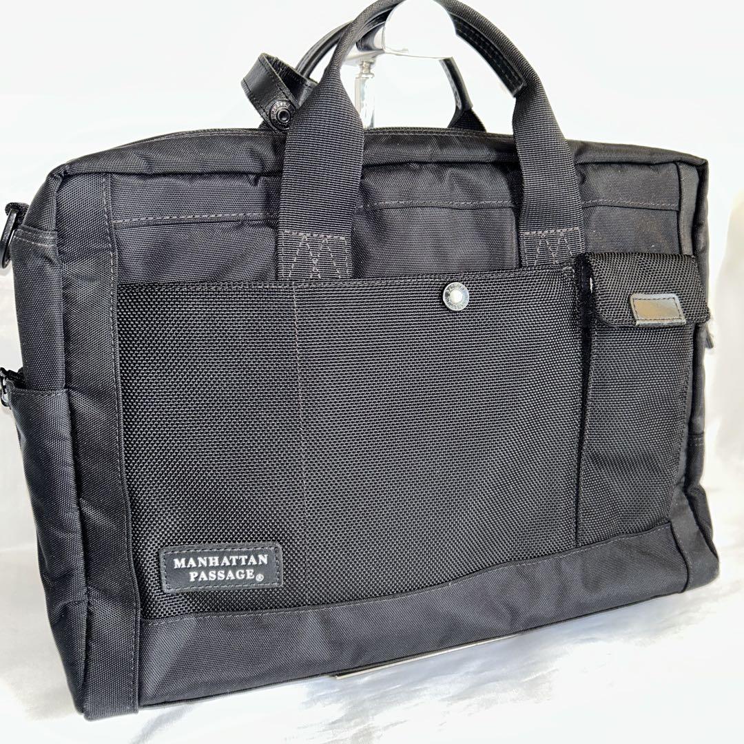 【未使用】マンハッタンパッセージ ビジネスバッグ 2way ブラック 8560