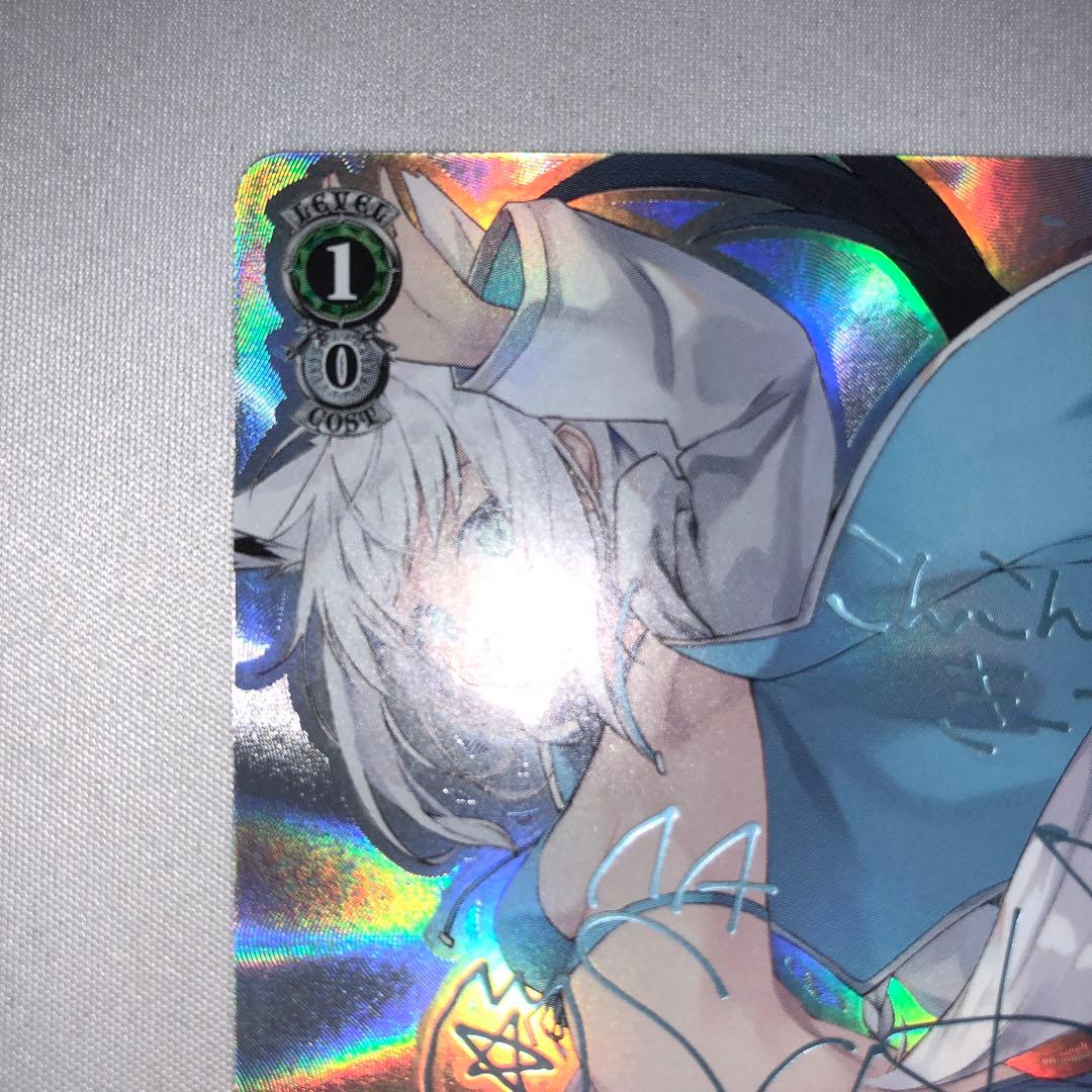 弾ける水しぶき 白上フブキ sp サイン tdsp