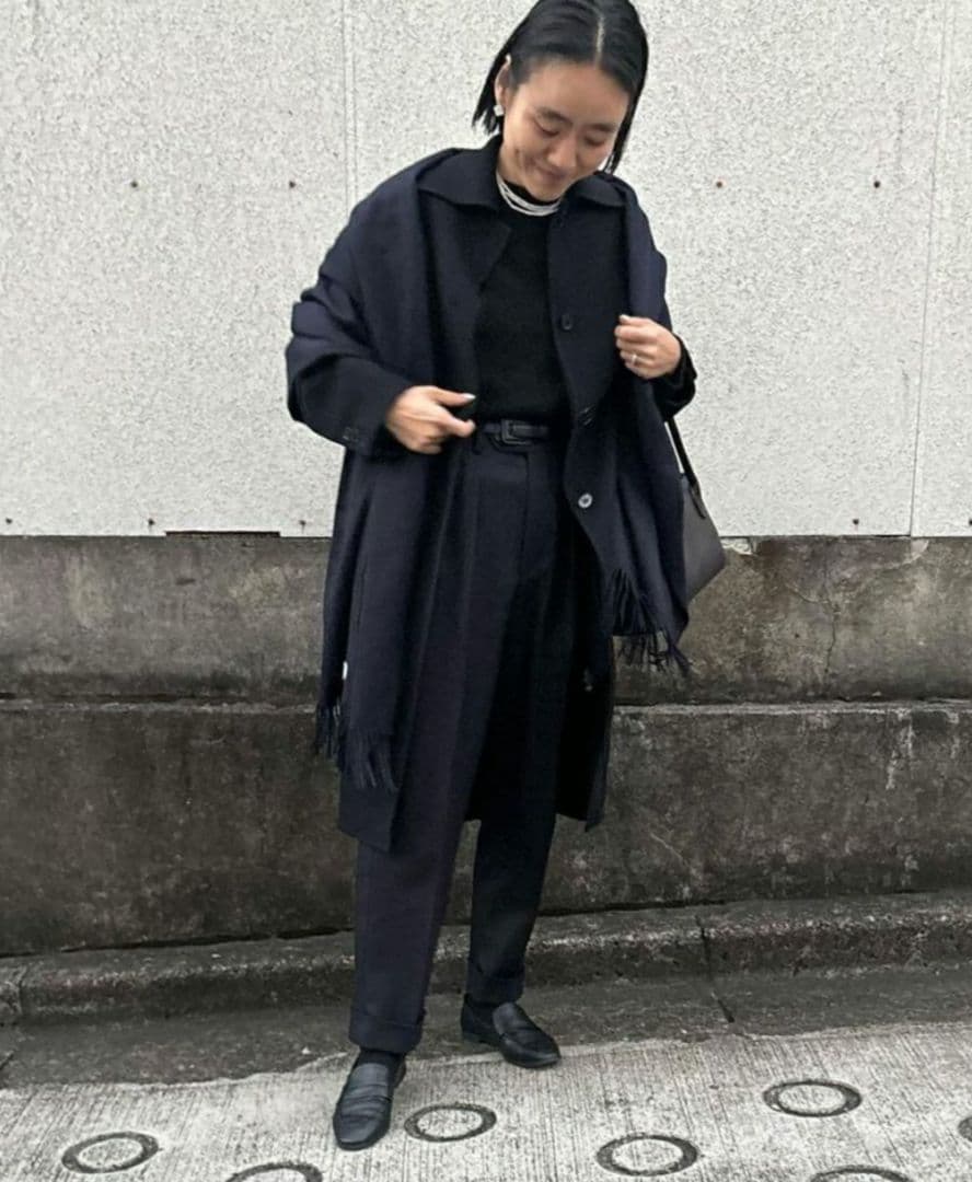 COUDRE 】レザーベルト CD132 黒 SIZE:S 金子綾 - メルカリ