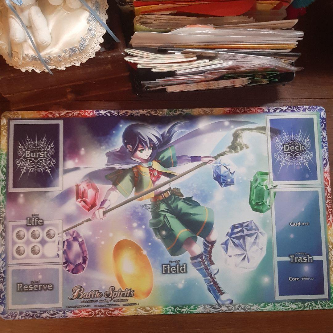 バトスピ 放浪者ダン プレイマット + スリーブ セット バトル