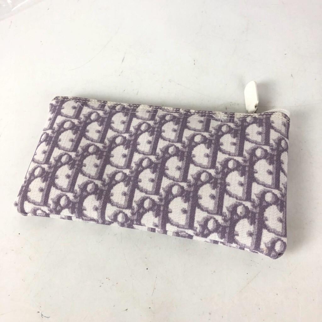 Christian Dior クリスチャン・ディオール トロッター柄 ポーチ