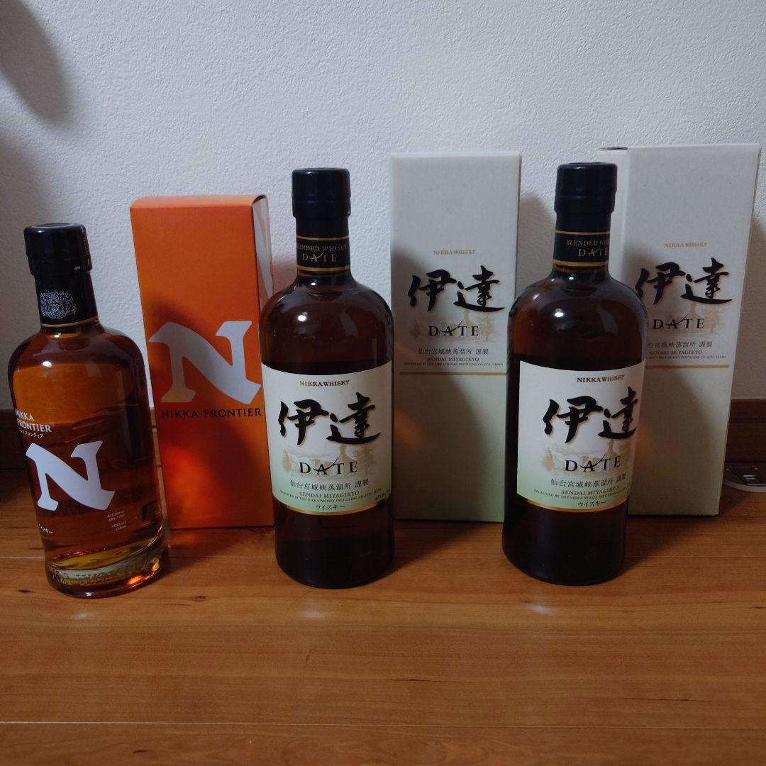 ニッカ 伊達 1本のみ箱付 【2本セット】