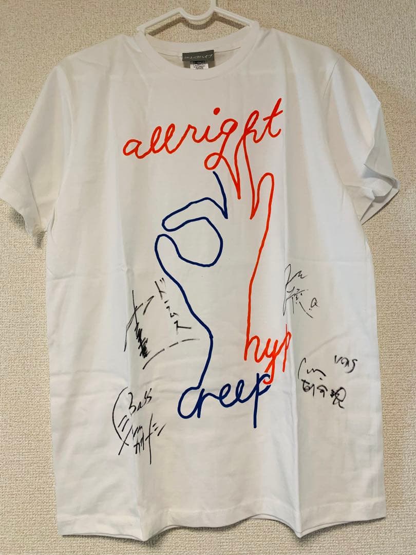 クリープハイプ サイン入りTシャツ 商品一覧ページ | クリープハイプ